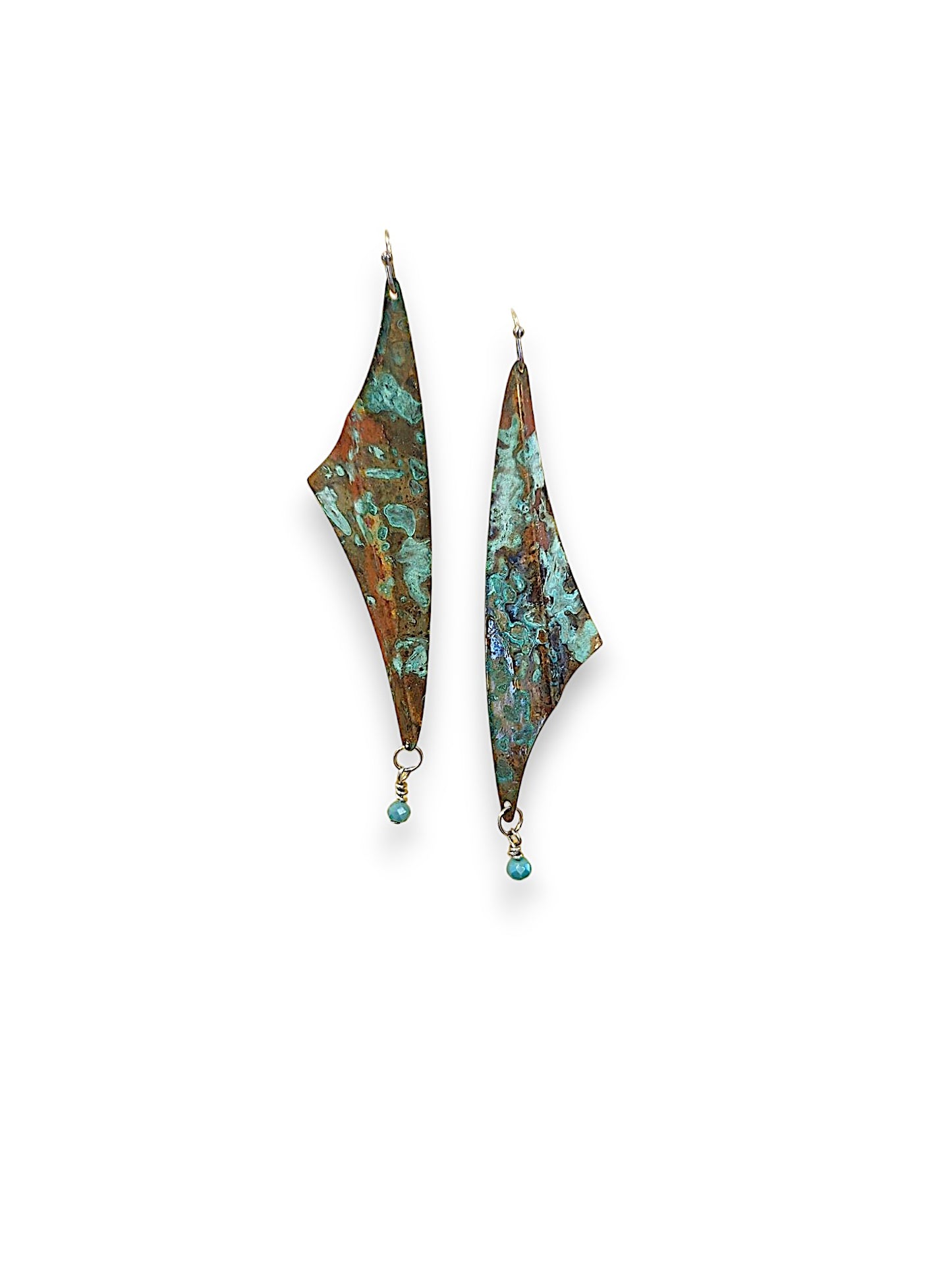 Relics Triangle Earrings
