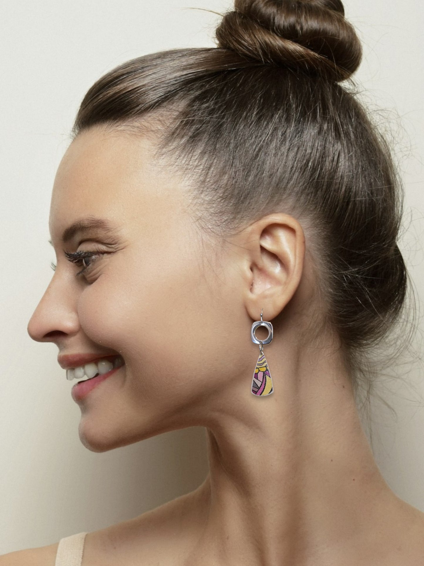 Pop Prism Decal Earrings
