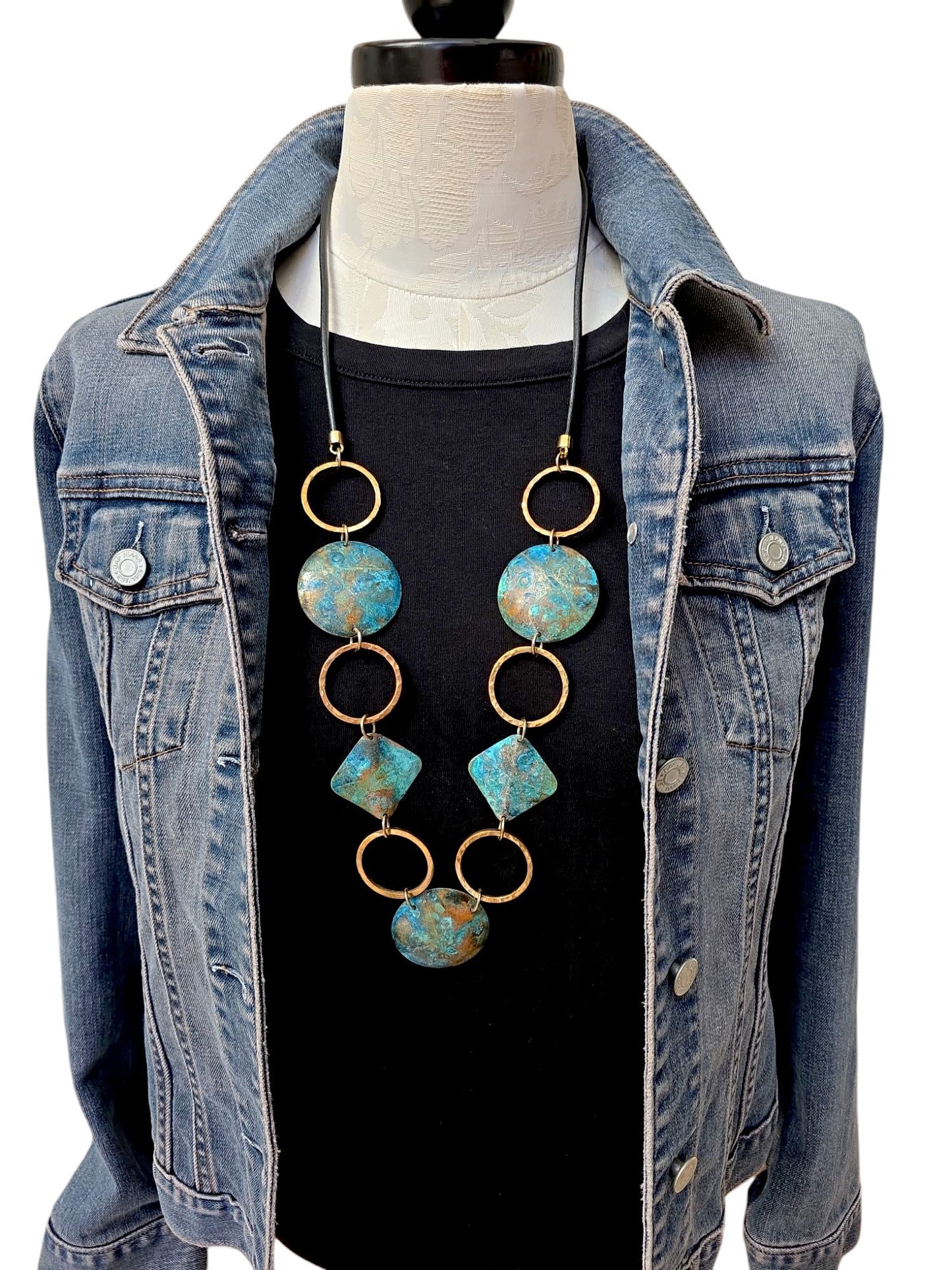 Relics Long Statement Necklace