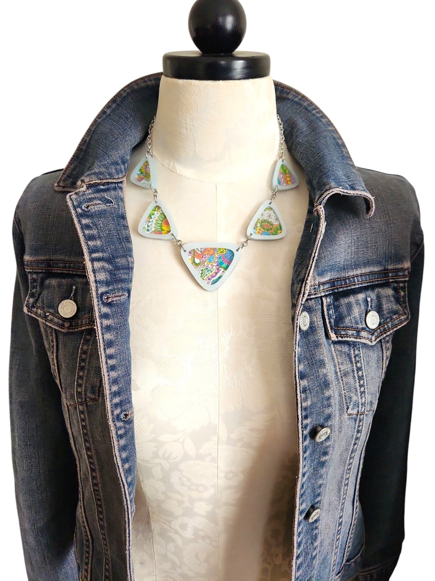 Cadre - Large Doodle Necklace