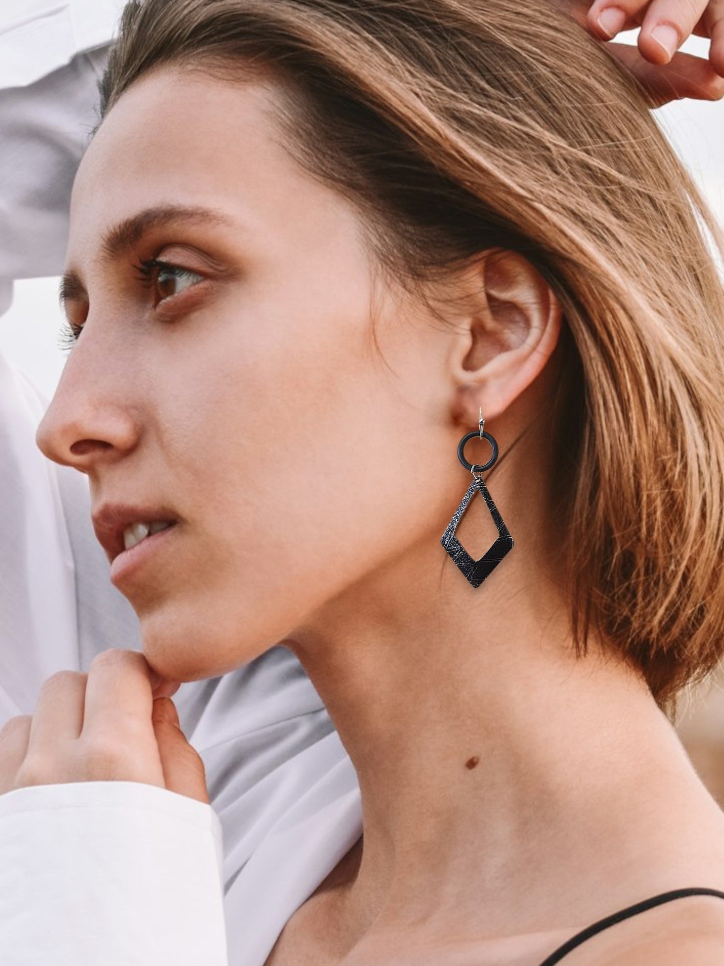 Geometric Edge Earrings II