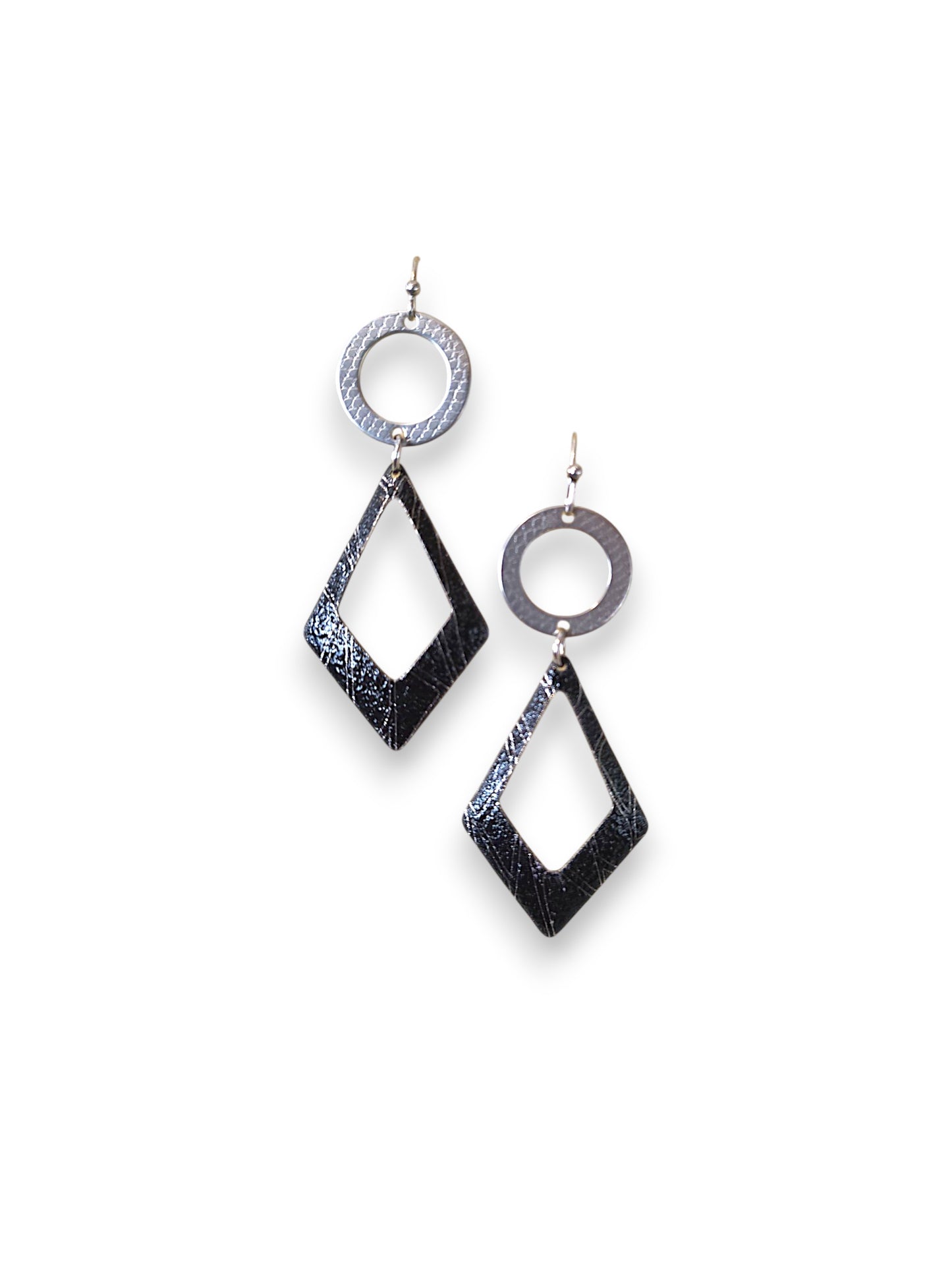 Geometric Edge Earrings
