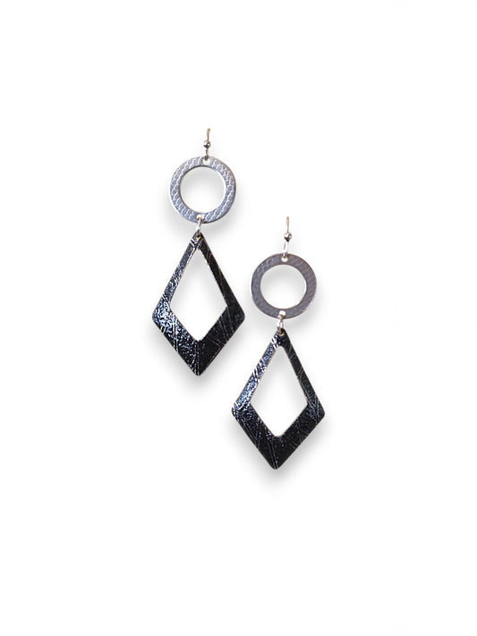 Geometric Edge Earrings
