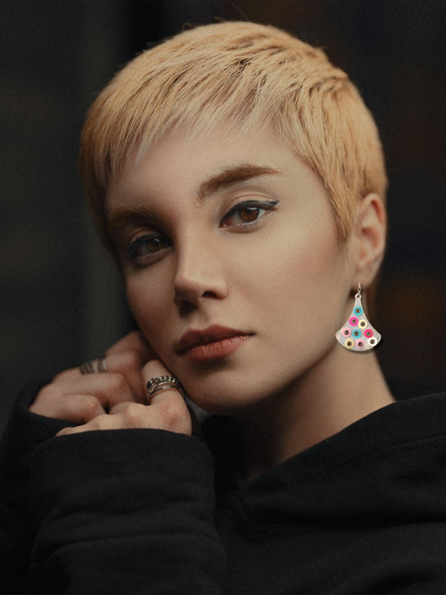 Dew Drop Confetti Earrings