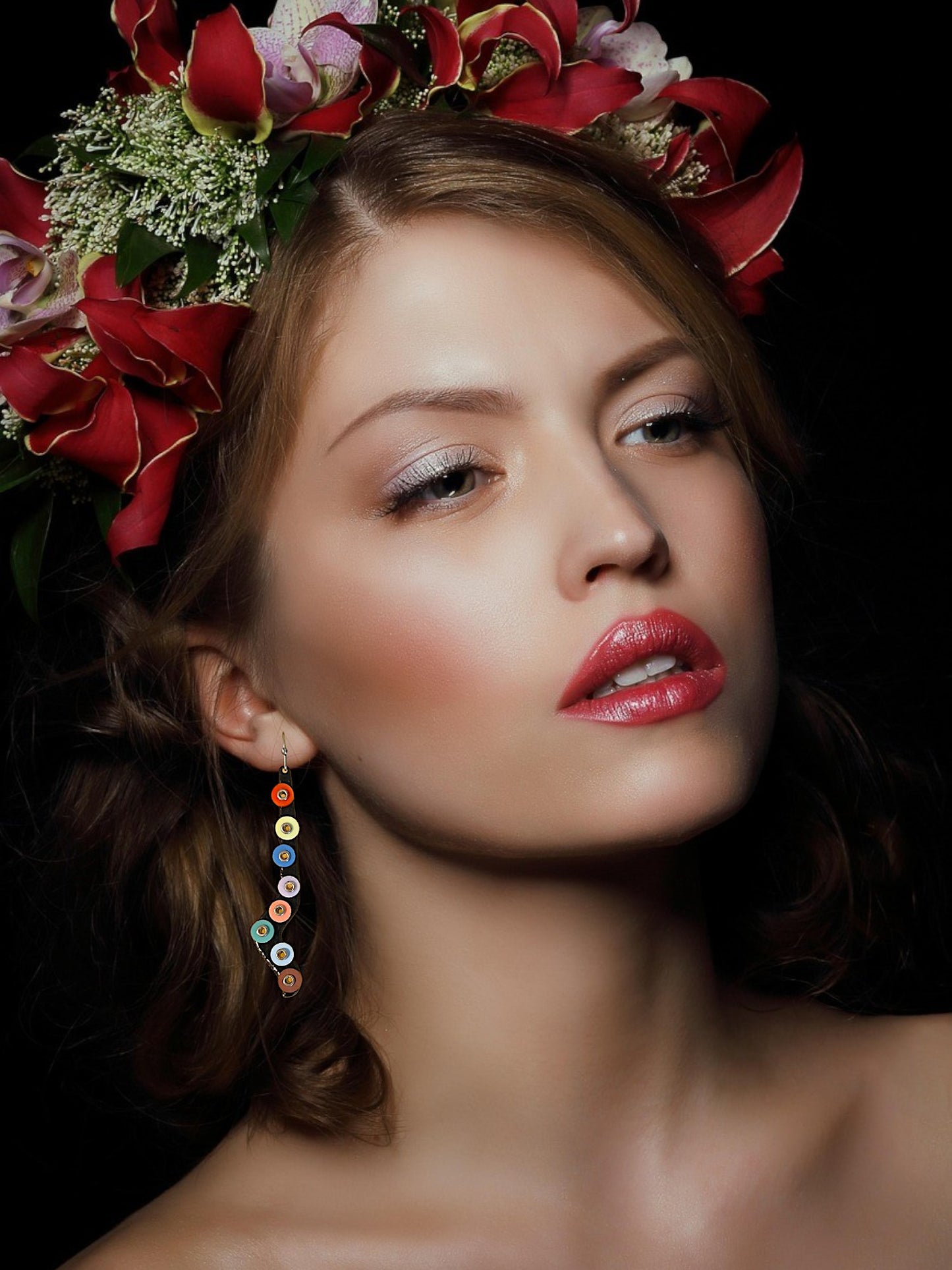 Confetti Petite Curved Earrings