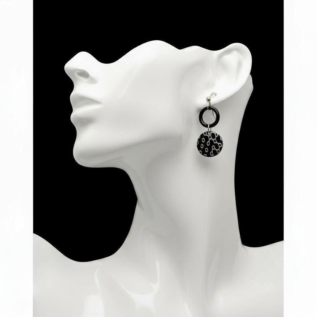 Midnight Orbit Earrings