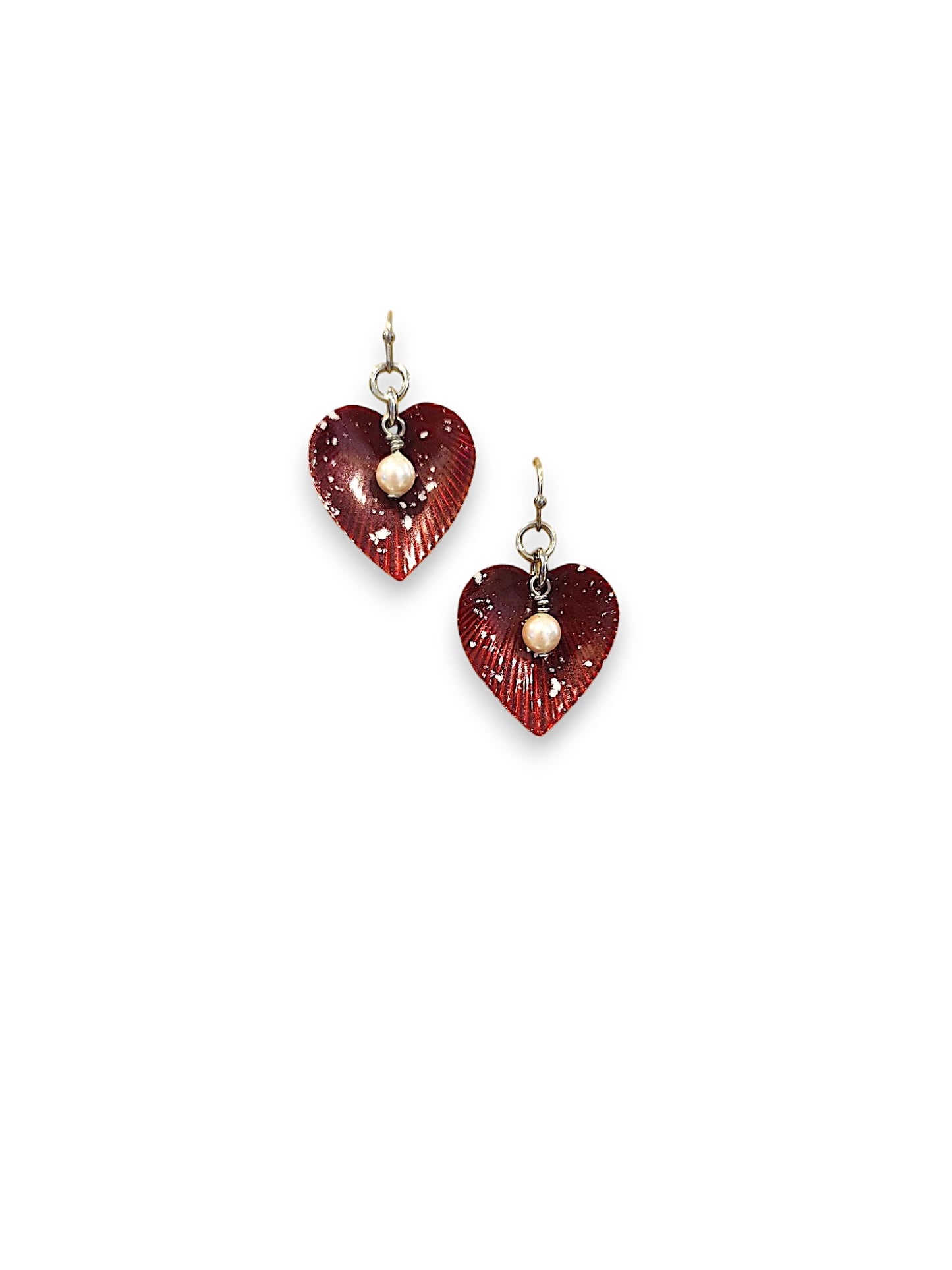 Red Heart Earrings