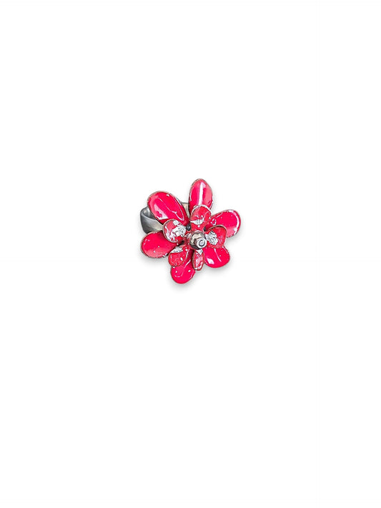 Red Blossom Ring