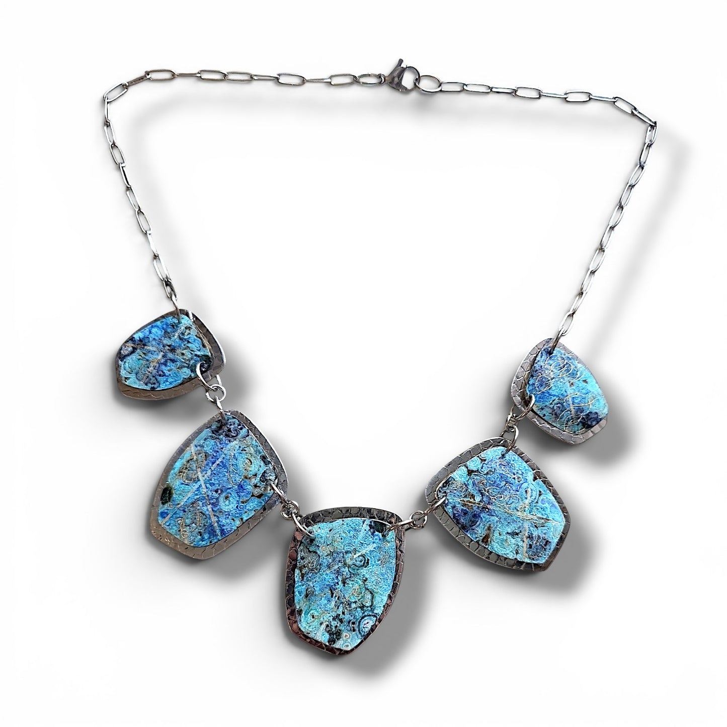 Artifacts - Cerulean Shield Necklace