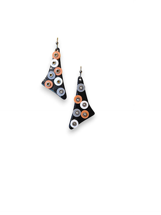 Petite Neutral Confetti Earrings