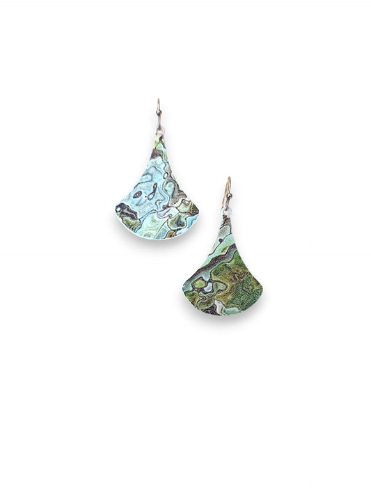 Earth’s Echo Decal Earrings