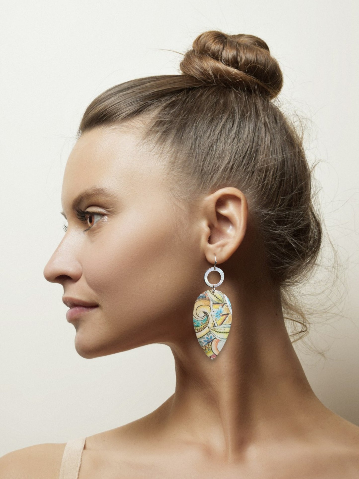 Mandala Dangle Earrings