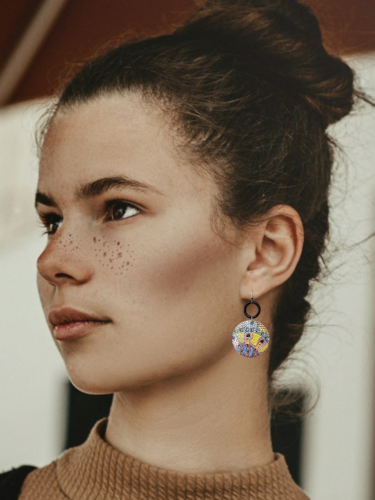 Kaleido Circles Earrings II