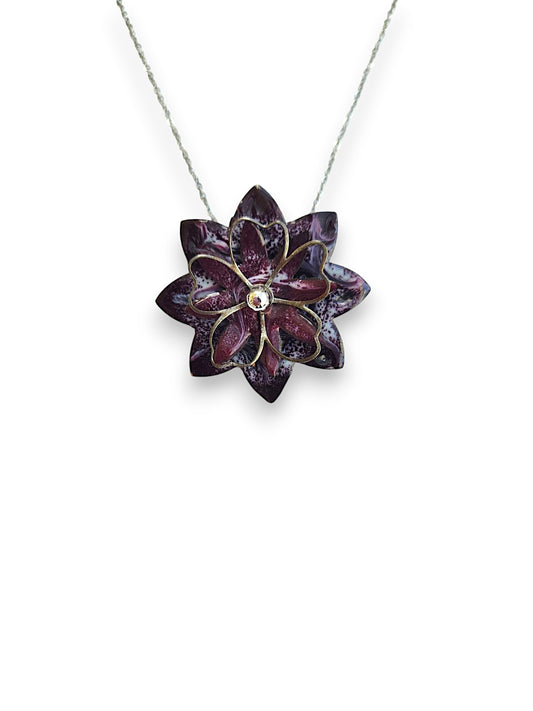 Single Dark Red Blossom